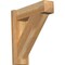 Ekena Millwork Traditional Rough Sawn Craftsman Outlooker, Western Red Cedar, 6"W x 20"D x 20"H OUT06X20X20TRA04RWR - alternate 1